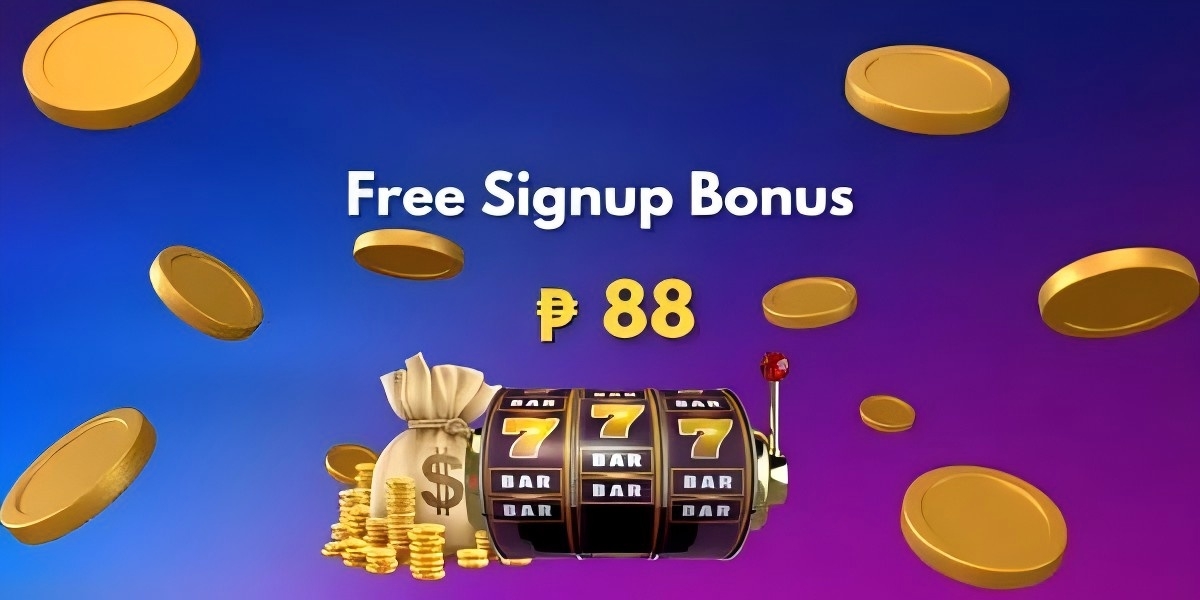 Golden coins and slot reels promoting the Ninong Game welcome bundle